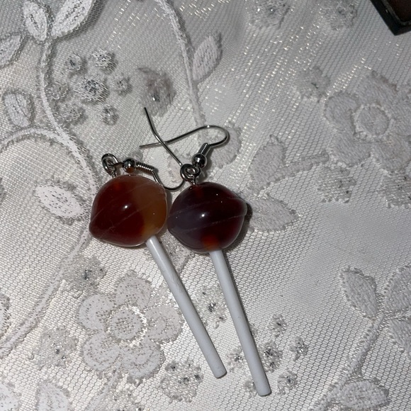 🎄Coca Cola 🥤 Sucker Drop Earrings - Picture 2 of 4